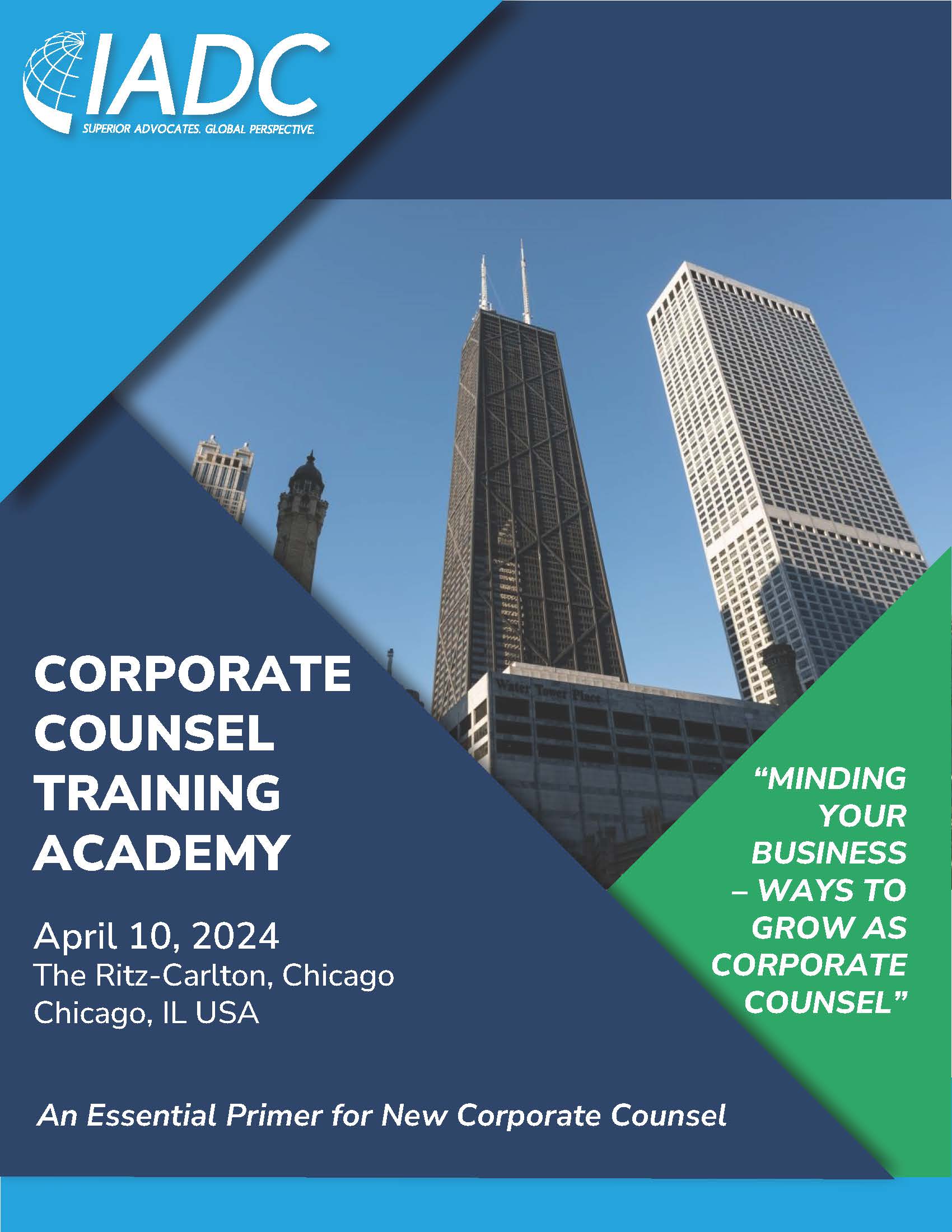 2024 Corporate Counsel Training Academy