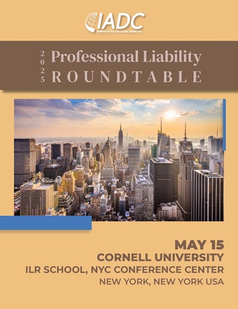 2025 Professional Liability Roundtable
